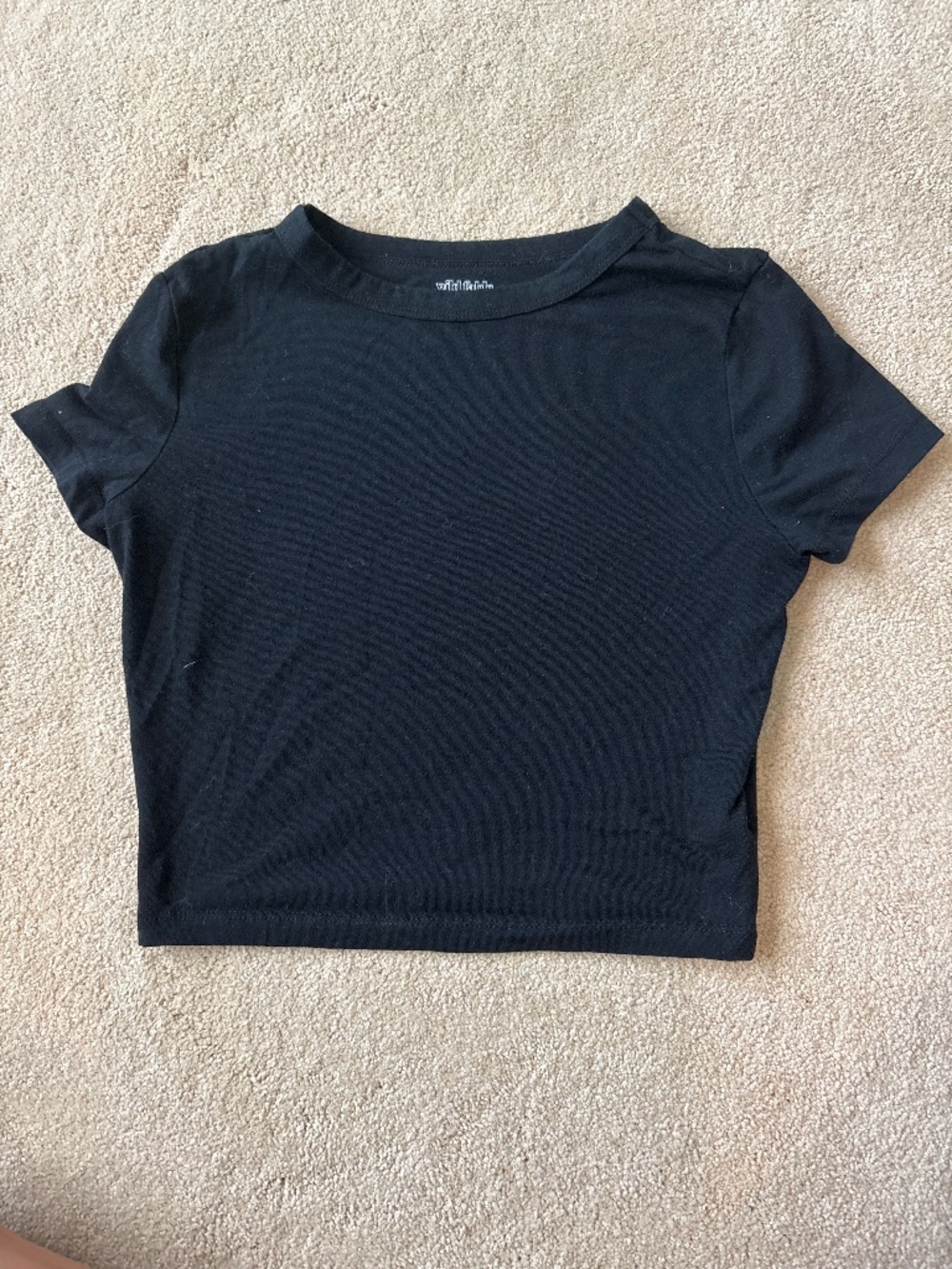 Wild fable cropped baby tee women’s size small